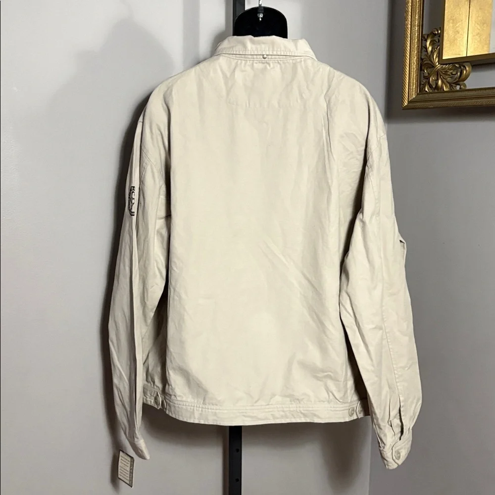 NEW Luna Pier XL Beige Cotton Jacket NWT
